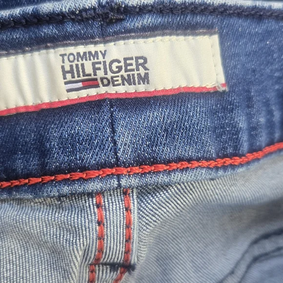 Tommy Hilfiger Red Stripe Signature Jeans - Picture 9 of 10